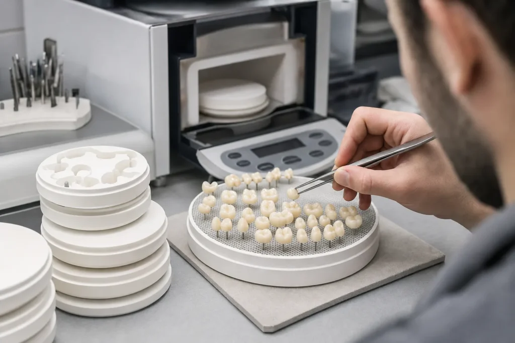 Control de restauraciones de zirconio